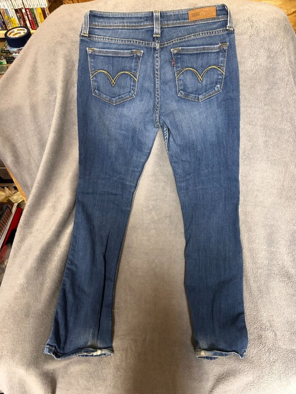 Levi’s Demi Curve Low Rise Modern Skinny Jeans Women’s Size 29 Blue Stretch Deni - Picture 7 of 12